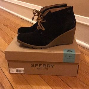 Sperry Stella Wedge Bootie